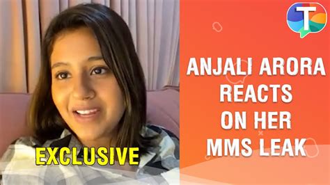 anjali arora new leaked video|Anjali Arora CONFIRMS Filing Defamation Case, Morphed MMS。